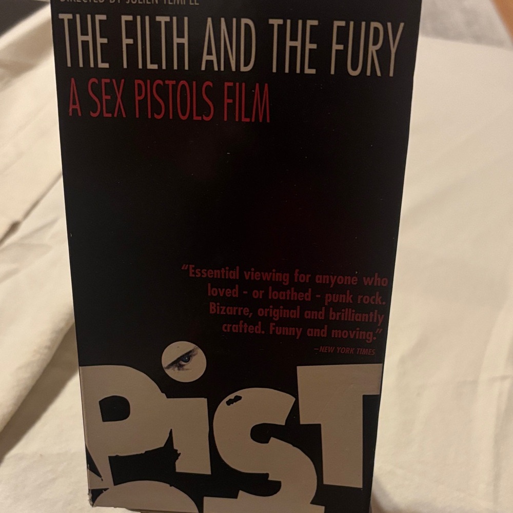 The Filth and the Fury Sex Pistols VHS